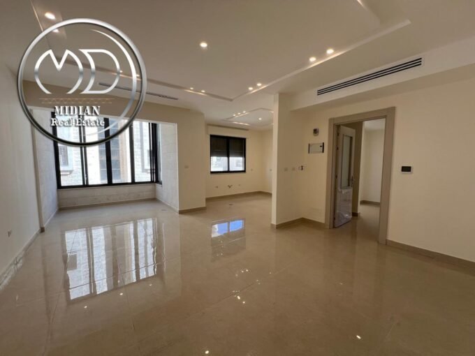 شقة فارغة للايجار حنو الصويفية مساحة 130م طابق اول تشطيبات سوبر ديلوكس جديدة لم تسكن